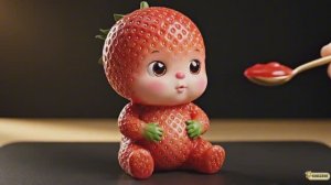 Эти маленькие фрукты сделают ваш день лучше - Милое ASMR- видео с искусственным интеллектом