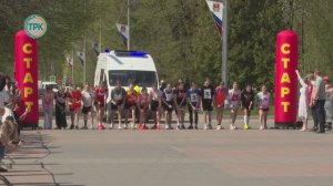 По главным улицам города пробежали сильнейшие легкоатлеты
