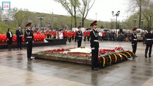 Право, которое надо заслужить: на Вахту Памяти в столице Хакасии заступили лучшие школьники Абакана