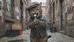 Tabby Thunder - ''Adopt Me'' _ If AC_DC were cats (Official Music Video)
