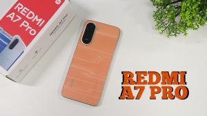 Redmi A7 Pro Обзор смартфона