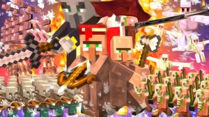 ПОДОЖДИ ЧТО Войны деревенских жителей (Minecraft) IV