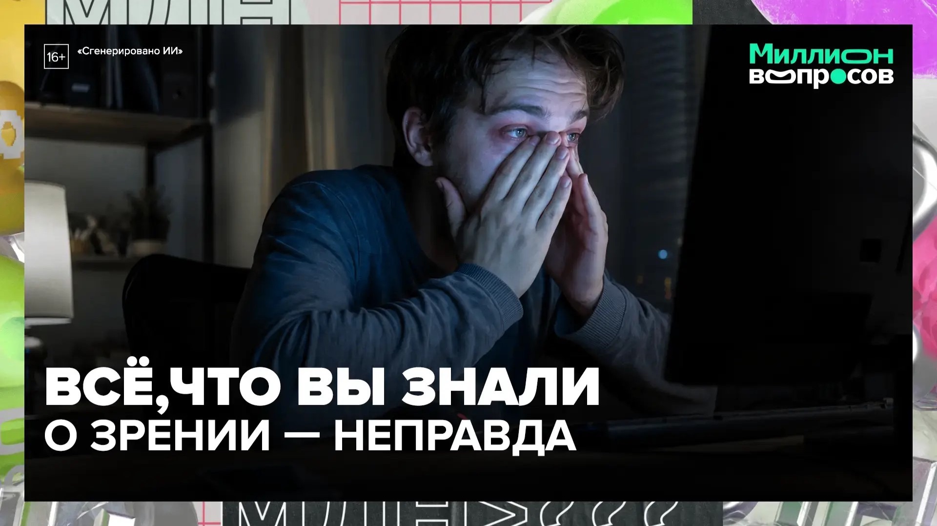 Можно ли восстановить зрение, которое упало из-за гаджетов? | Миллион вопросов — Москва 24
