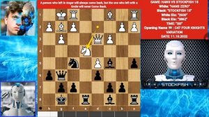 «ХансНиманнвместесAlphaZeroбросиливызовStockfish18 _ Выстоит ли Stockfish__Шахматнаядрама _ Леви«р