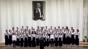 «Офицеры» Р. Хозак, сл. Е. Аграновича. Старший хор фортепианного отделения