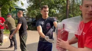 Погрузка гуманитарной помощи 08.08.25