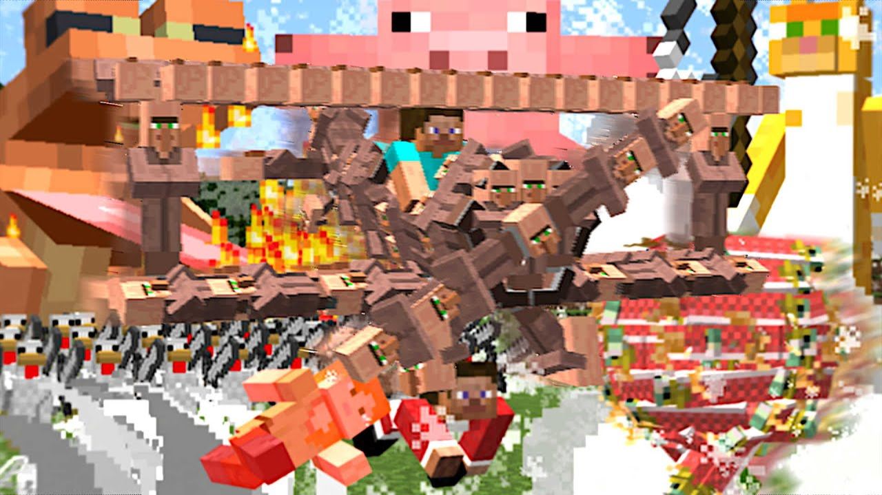 ПОДОЖДИ ЧТО Деревенский договор (Minecraft) X