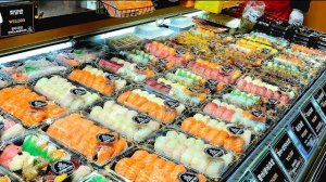 Как готовят суши на корейском рыбном рынке? - Корейская кухня