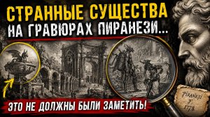 СТРАННЫЕ ФИГУРЫ НА ГРАВЮРАХ ПИРАНЕЗИ… Кто это?