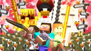 ПОДОЖДИ ЧТО Цыпленок Просыпается (Minecraft) VI