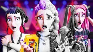 РУМИ, МИРА И ЗОИ ПОТЕРЯЛИ ЦВЕТА! K-Pop Охотницы на Демонов Huntrix анимация