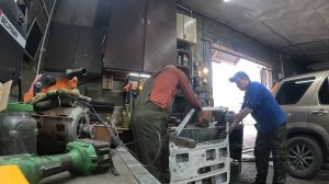 Ремонт внутреннего каркаса двери НИВА