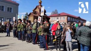 Шествие Бессмертного полка, Яшкино, 9 мая 2022