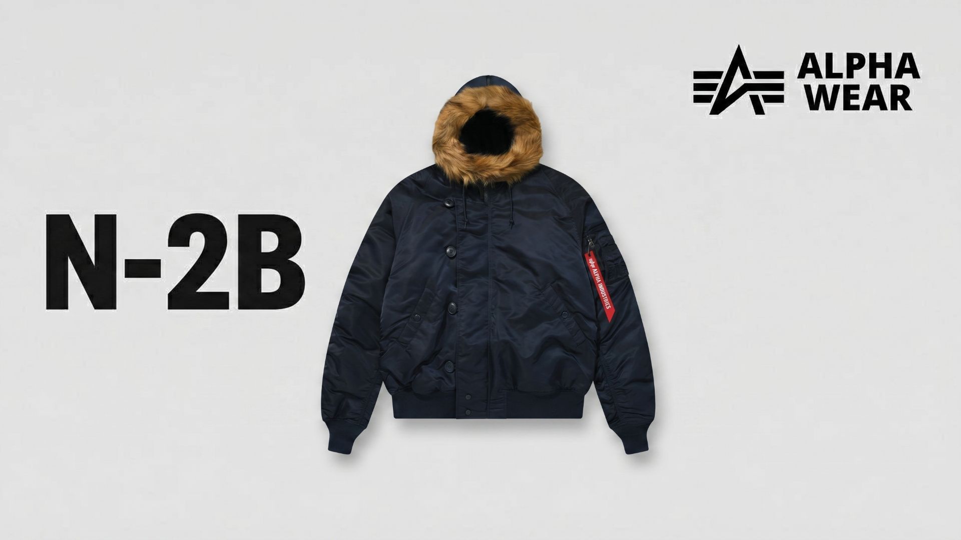 Парка Alpha Industries N-2B Replica Blue (Синяя)