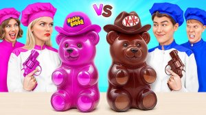 Кулинарный Челлендж Мальчики VS Девочки  Съедобная Битва