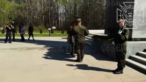 В Курской области в преддверии Дня Победы почтили память советских сапёров