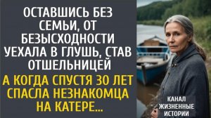 Истории из жизни: Оставшись без семьи, уехала в глушь, став отшельницей… А спустя 30 лет спасая…