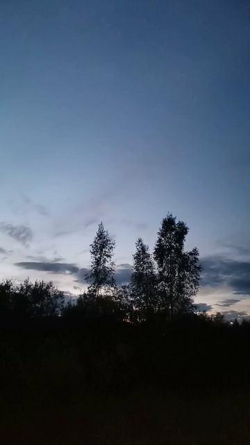 Небо перед грозой.