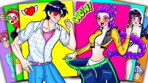 K-pop Охотники на демонов Руми и Саджа Бойз ведут здоровый образ жизни | МУЛЬТИК ДЛЯ ДЕТЕЙ. МУЛЬТИКИ