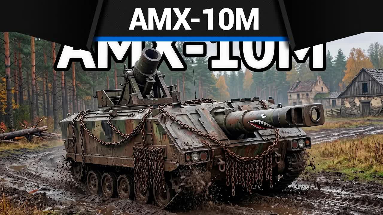 МЕРЗКАЯ МЕЛОЧЬ AMX-10M в War Thunder смотреть онлайн