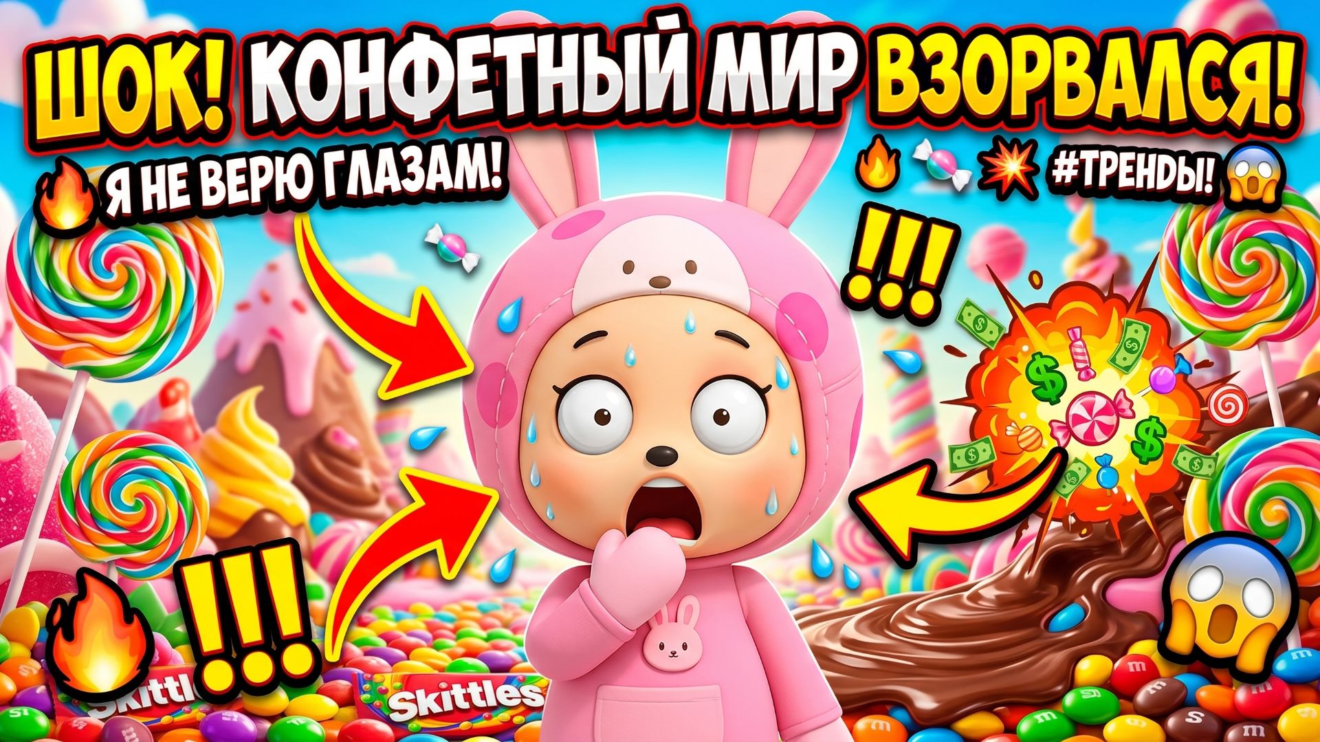 Давайте спасём конфеты вместе! | МУЛЬТИКИ ДЛЯ ДЕТЕЙ | ПЕСЕНКИ ДЛЯ ДЕТЕЙ