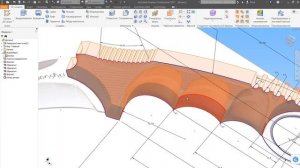 Поверхностное моделирование в Autodesk Inventor, нож Керамбит CS GO