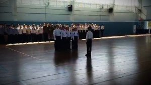 Районный конкурс строевой песни | Команда Дубковской школы | Смотр строя 2026