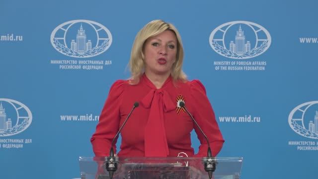 Russian MFA Spokeswoman Maria Zakharova briefing, Moscow, May 7, 2026