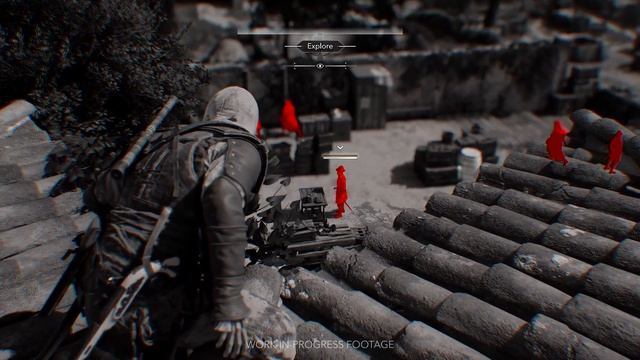 Assassin's Creed Black Flag Resynced — геймплейный ролик: Система наблюдения