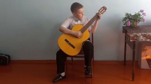 Абдряев Динар Ринатович - Романс В. Козлов,
«Этюд» Ф. Сор