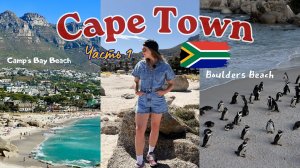 Пингвины, Camps Bay, океан и Chapman's Peak Drive | Наш Кейптаун (1 часть)