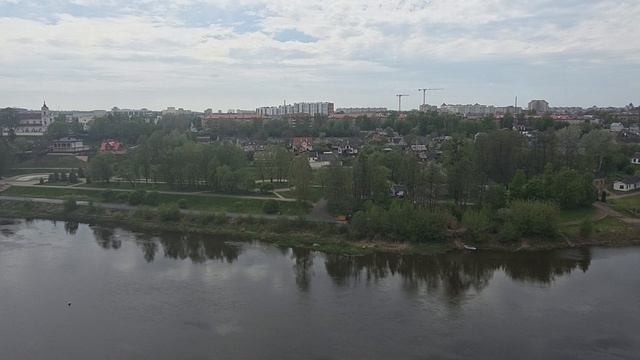 Гродно. Старый замок. Река Нёман.