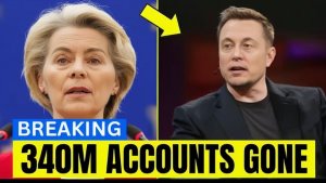 Elon Musk Destroys Europe After €20M Fine from Von der Leyen Wipes 340M Accounts Overnight