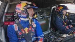Пилот F1 против грузовика Дакар | Как быстро можно проехать всего за 5 кругов?