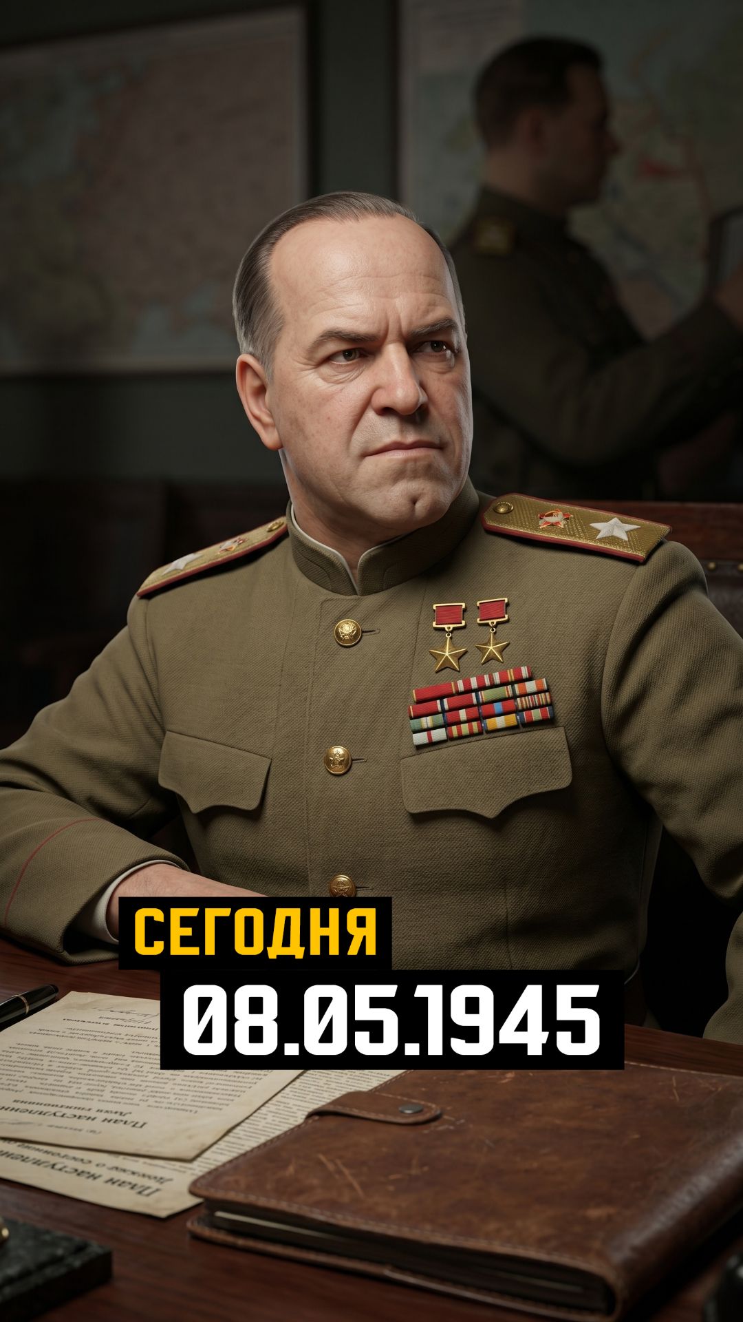 08.05.1945 Подписание акта о капитуляции нацистской Германии 🎖#сегодня #история #вов #8мая