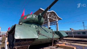 В Хабаровске встретили «Поезд Победы».