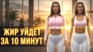 Жиросжигание без оборудования. Тренировка для похудения дома | Для женщин