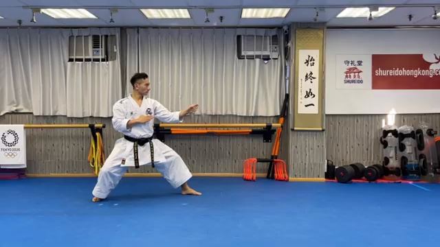 No97 Shorin-ryu - Tomari Bassai少林流 泊手拔塞文武道館空手學苑 Man-Budokan Karate Academy