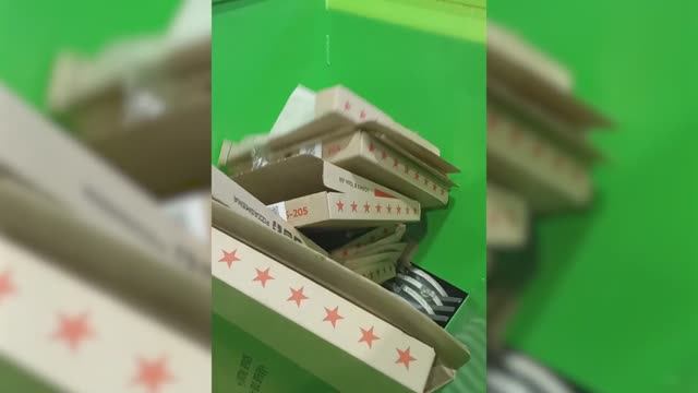 Двухвальный шредер ДВШ-мини 500  измельчаем плотный картон