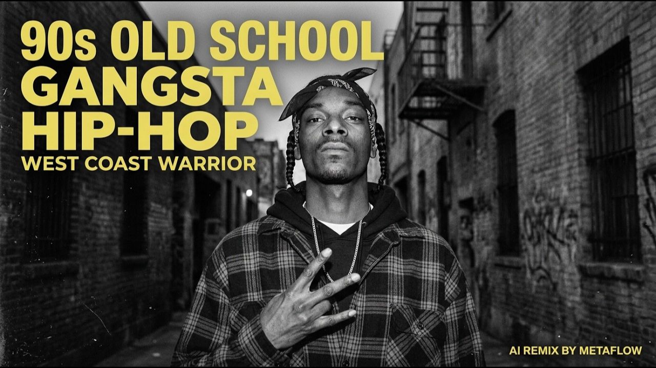 90s Old School Gangsta Hip-Hop _ West Coast Vibes Ai Mix