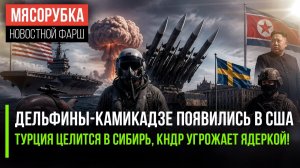 США могут начать бомбить Иран || Дельфины-камикадзе США в деле || Швеция рвётся в бой
