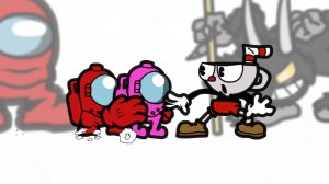 Амонгус убивает 6 персонажей Cuphead