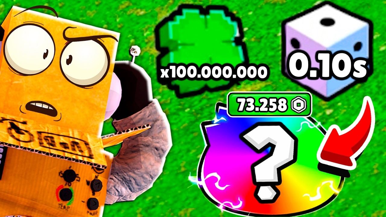 Я ПОЛУЧИЛ х1.000.000 УДАЧИ! КАКОЙ СЛАЙМ МНЕ ВЫПАЛ.. РОБЛОКС! Roblox Slime RNG смотреть онлайн