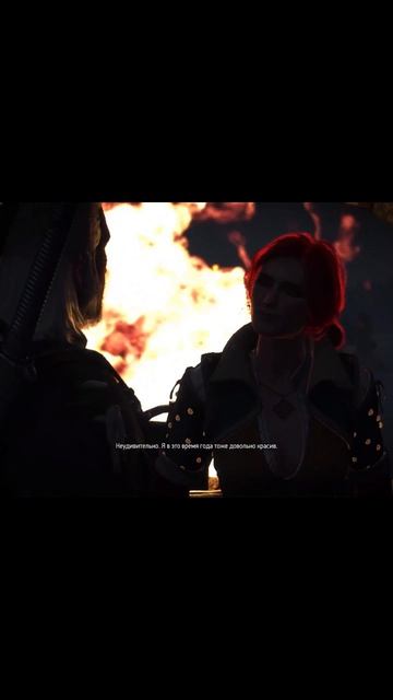 Квест "Сейчас или никогда"- откровенный разговор с Трисс | #witcher3 #games #rpg