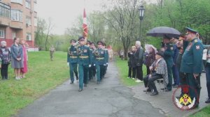 Ведомственная акция Росгвардии «Парад у дома ветерана»