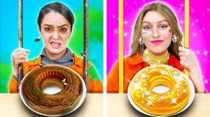 Богатые vs бедные в тюрьме: кулинарный челлендж 🍽️