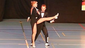 Финал чемпионов Европы по буги-вуги 2018 Сондре и Таня. #Танцы