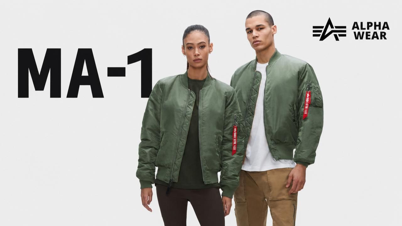Бомбер Alpha Industries MA-1 Sage Green (Зеленый)