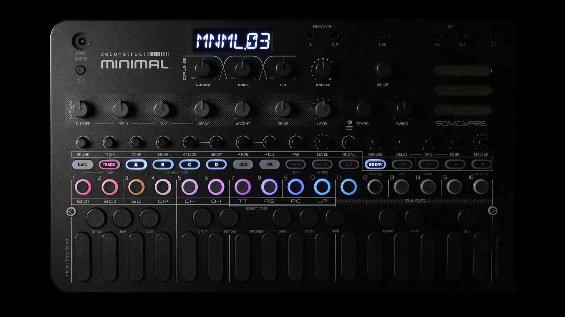 Sonicware Deconstruct Minimal: Factory Patterns (No Talking)