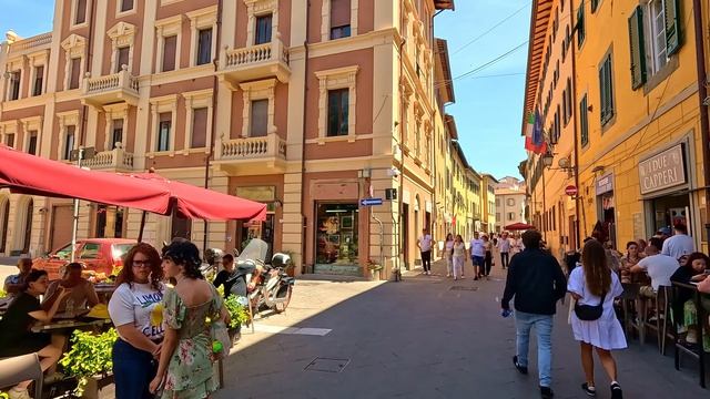 Пиза, Италия 🇮🇹 | Пешеходная экскурсия 4K | Захватывающая обзорная экскурсия